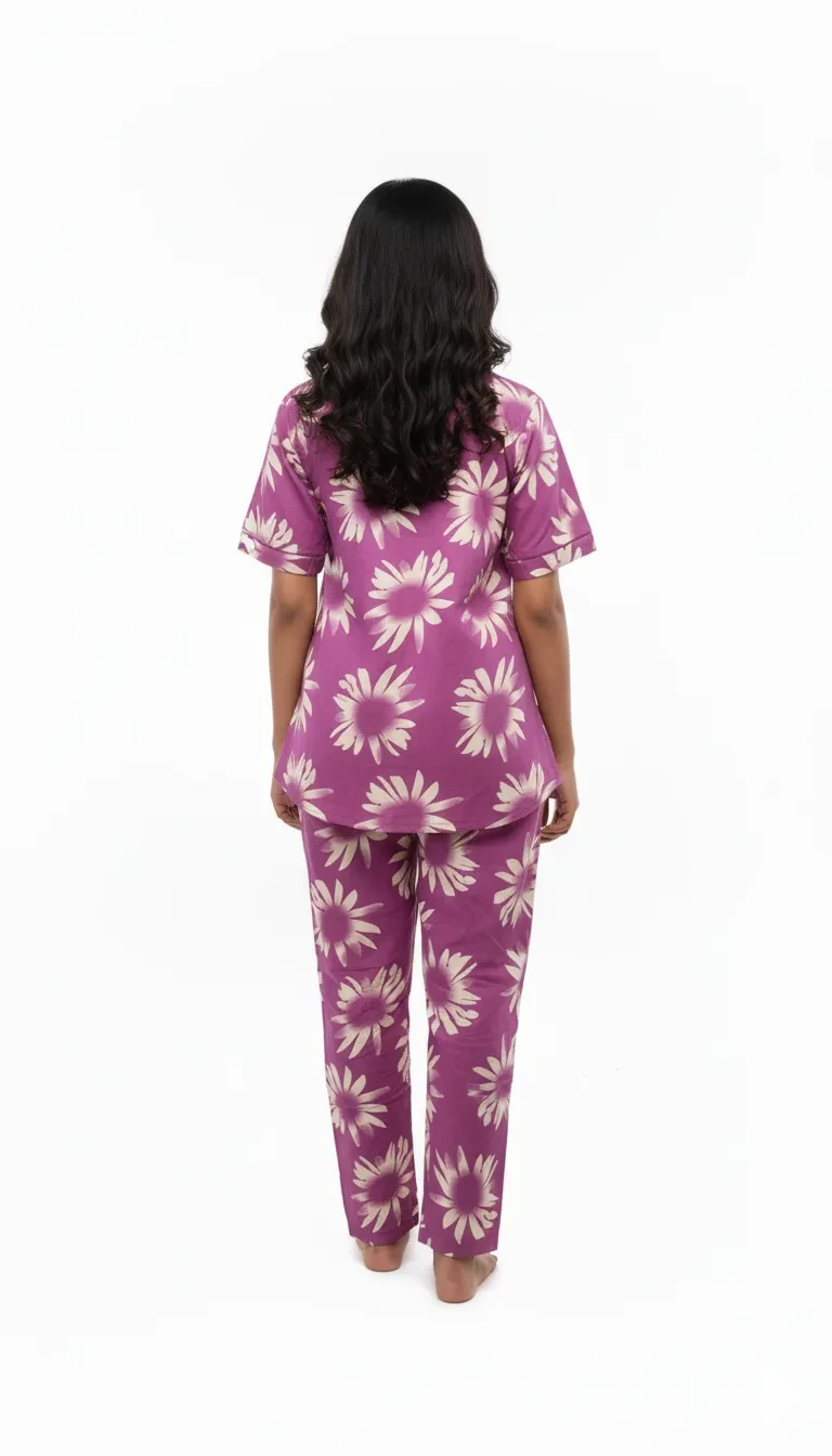 Floral Print Pyjama Set