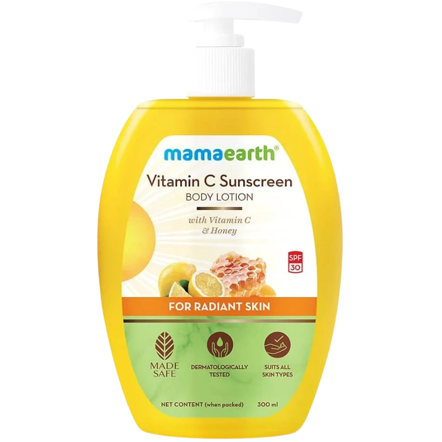 MAMA EARTH VITAMIN C SUNSCREEN BODY LOTION