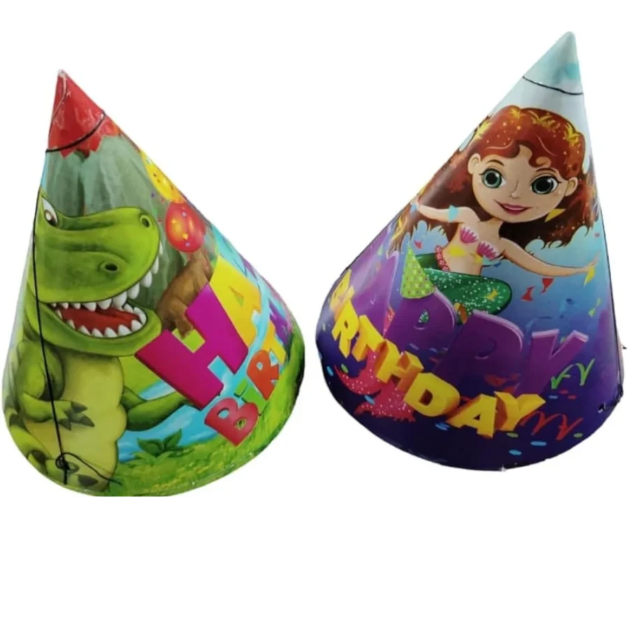 CARTOON BIRTHDAY CAPS