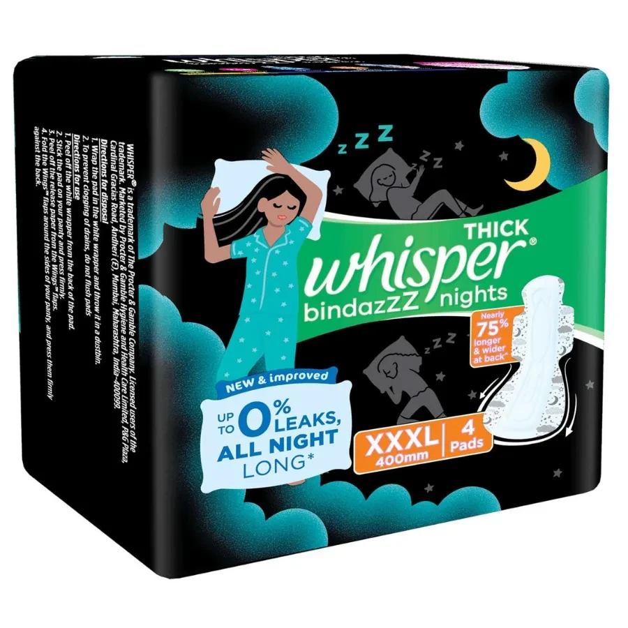 WHISPER BINDAZ NIGHT XXL