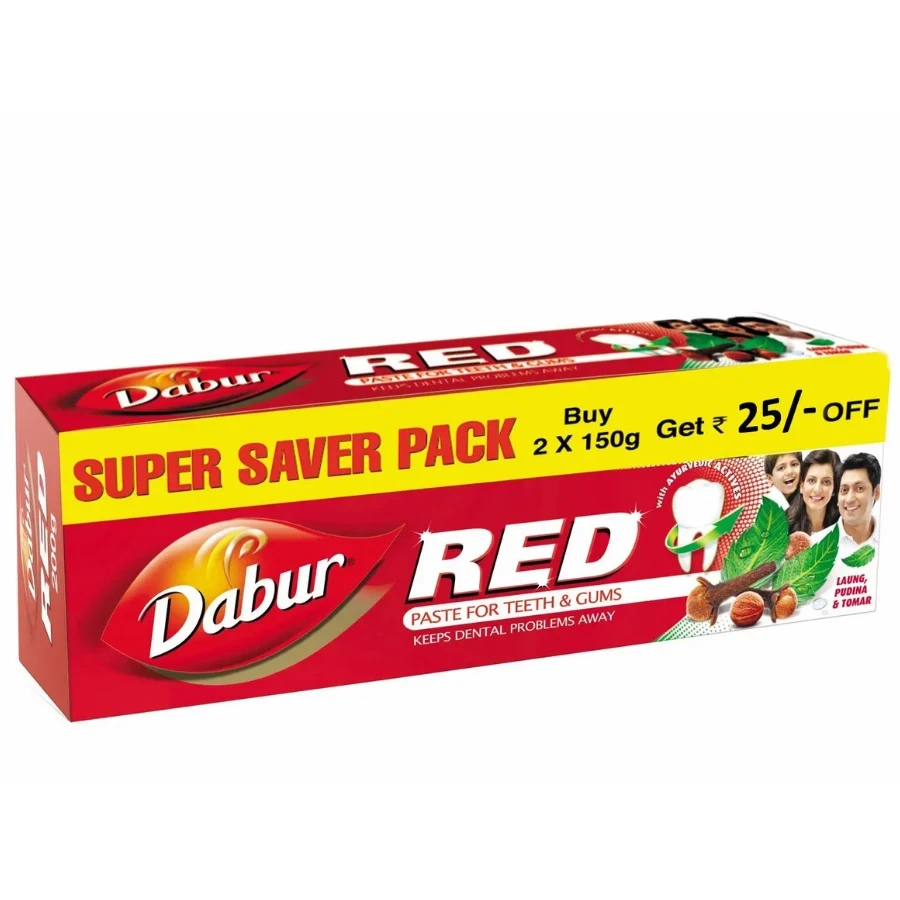 DABUR RED PASTE MEGA SAVER PACK