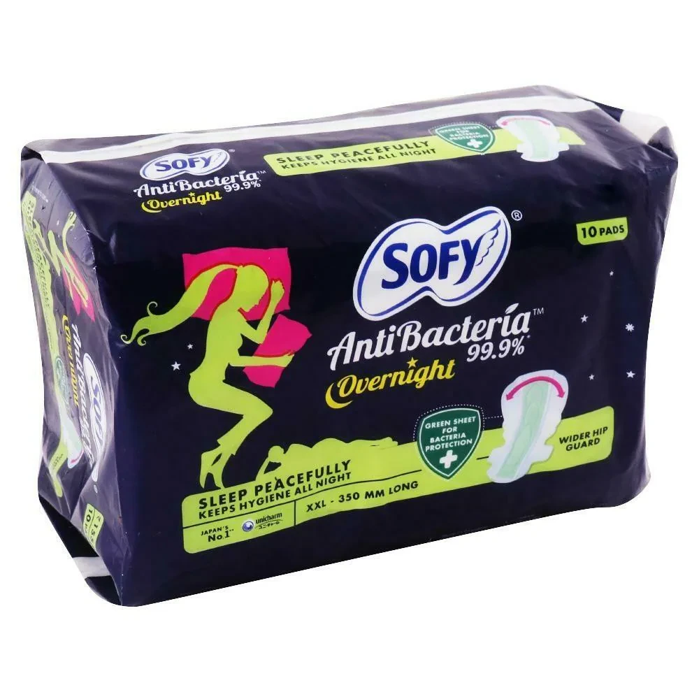 SOFY ANTI BACTERIA OVERNIGHT SANITARY XXL-5 PIECES
