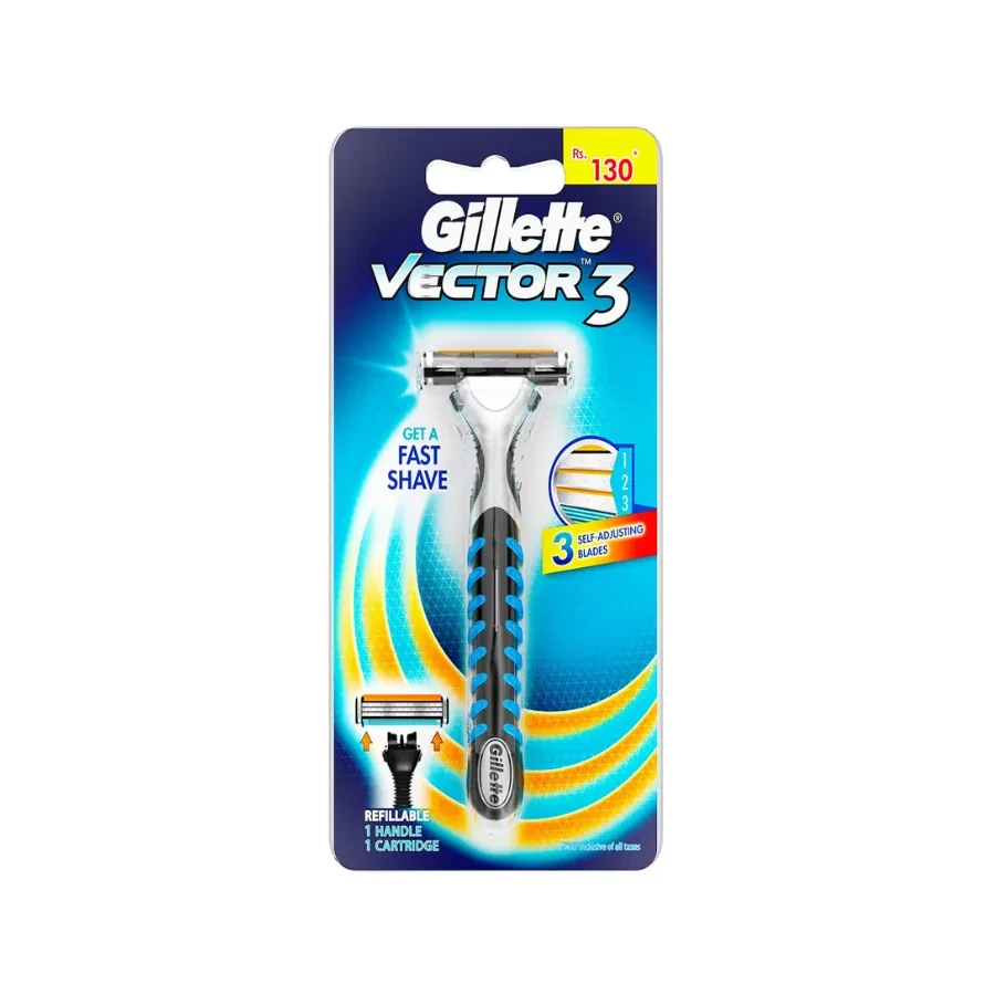 GILLETTE VECTOR3 FAST SHAVE