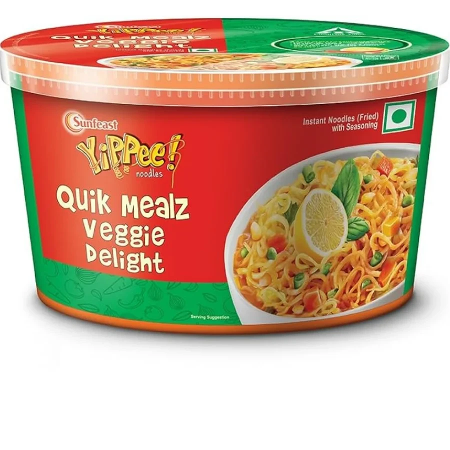 YIPPEE NOODLES WITH ADDED VEGGIES