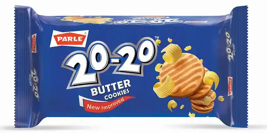 PARLE 20-20 BUTTER COOKIES 33% EXTRA