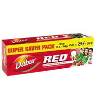 DABUR RED PASTE MEGA SAVER PACK